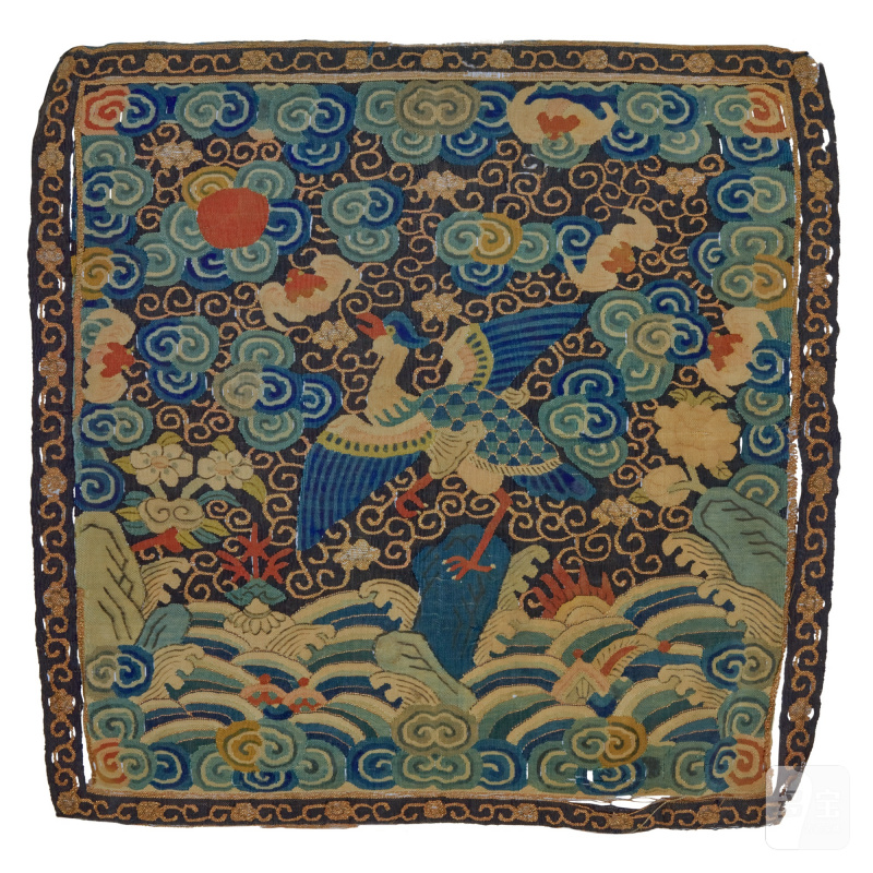 清十九世紀 刺繡片一組三件 - 图4